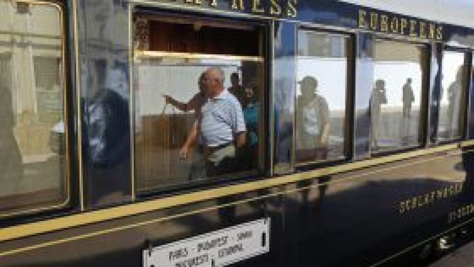 Trenul Orient Express a părăsit Bucureştiul