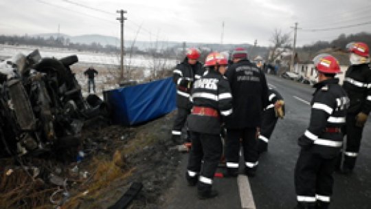Accident rutier grav pe DN 7 Arad-Deva