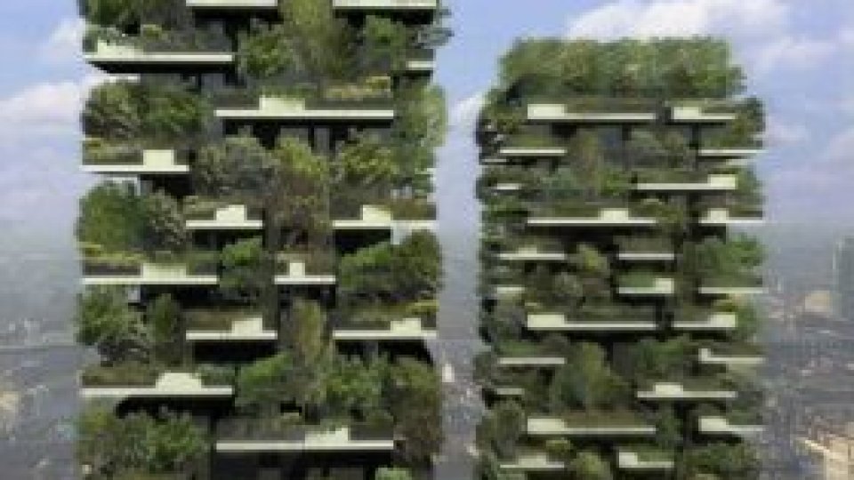 La Milano se construieşte prima pădure verticală, unică în lume!