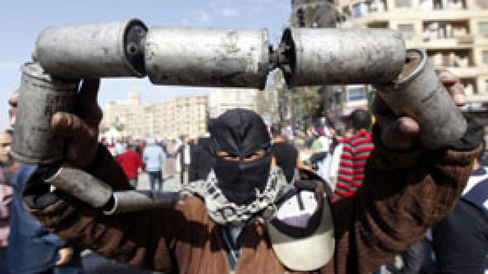 Proteste la Cairo, la doi ani de la izbucnirea revoltelor