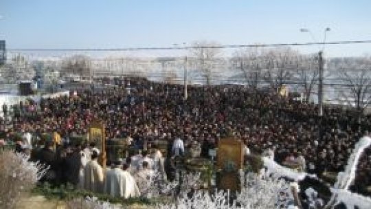 Credincioşii din toată ţara au participat la slujba de Bobotează