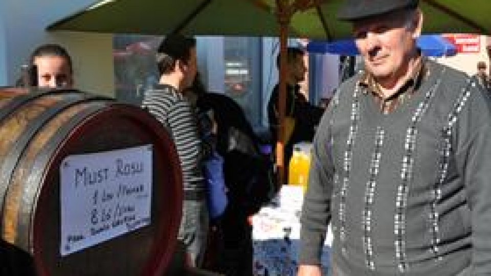 Târg de must la Bistriţa