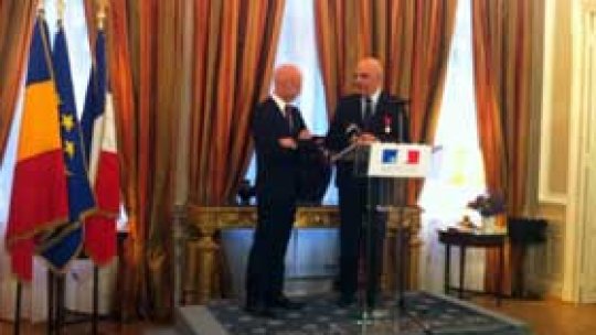 Raed Arafat, decorat cu Legiunea de Onoare