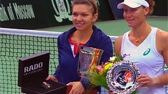 Simona Halep a câştigat turneul de tenis de la Moscova