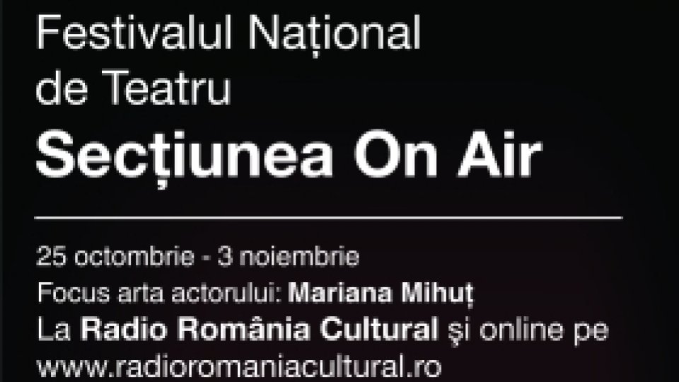 Mariana Mihuţ, vedeta FNT la Radio România Cultural