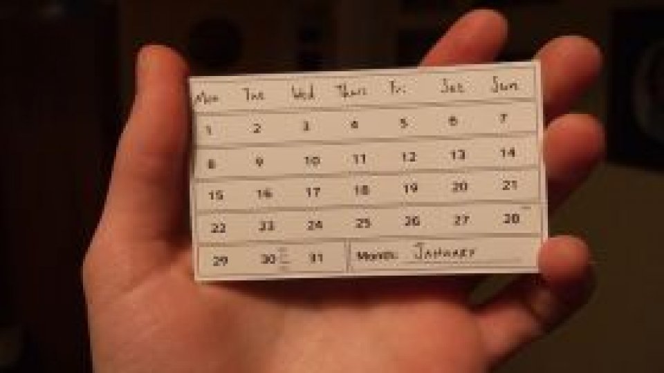 Calendarul zilei