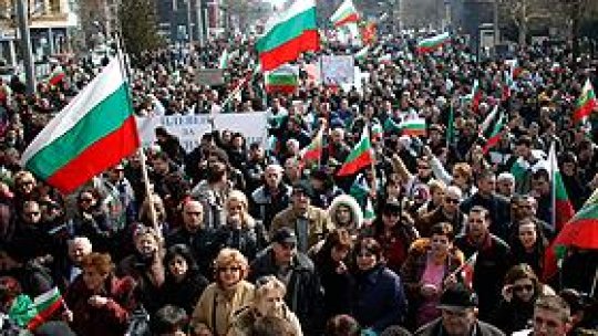 Protestatarii bulgari marcheaza "24 de ani de pseudotranzitie"