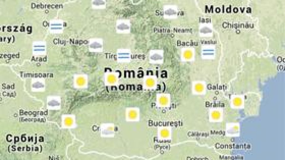 Prognoza meteo până în luna februarie