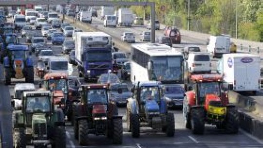 Proteste ale fermierilor francezi