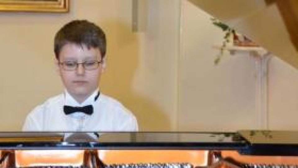 Călin Calfa, micul Motzart