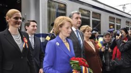Trenul Regal a revenit în Bucureşti 