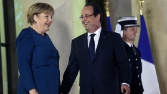 Franţa şi Germania "împart un orizont comun"