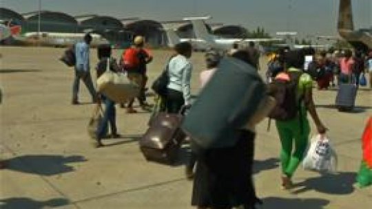 Români repatriaţi din Sudanul de Sud