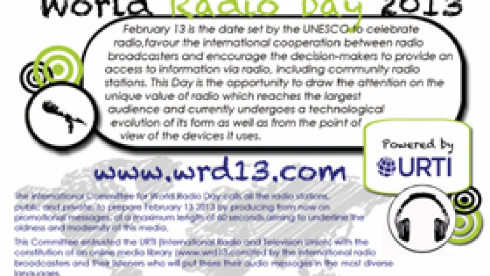Ziua Mondială a Radioului, la Radio România Actualităţi