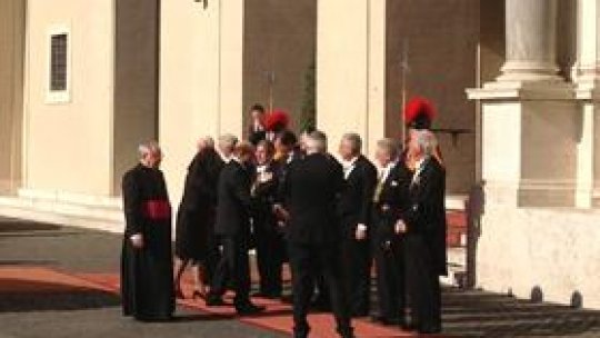 President Traian Basescu visited the Vatican