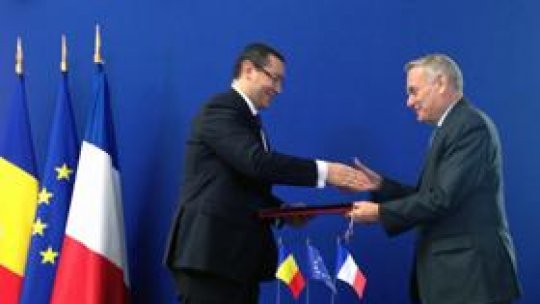 România şi Franţa "susţin relansarea parteneriatului strategic"