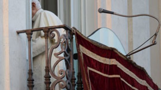 Papa Benedict al XVI-lea şi-a încheiat pontificatul