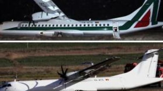 Alitalia suspendă zborurile cu avioane de la Carpatair