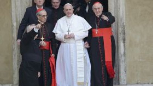 Suveranul Pontif, prima apariţie în public la Roma