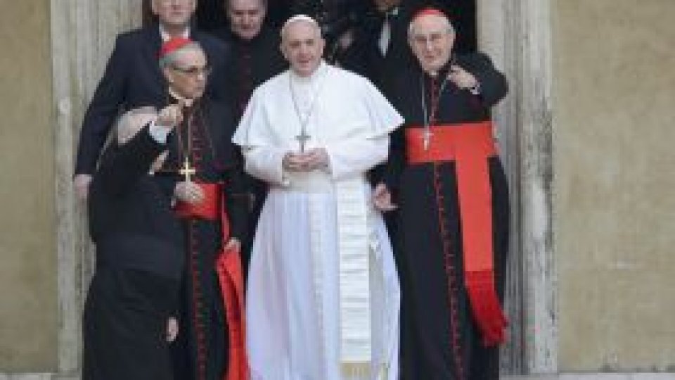 Suveranul Pontif, prima apariţie în public la Roma