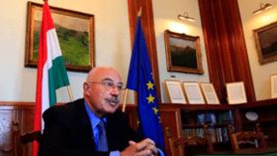 Interviu cu ministrul ungar de externe, Janos Martonyi