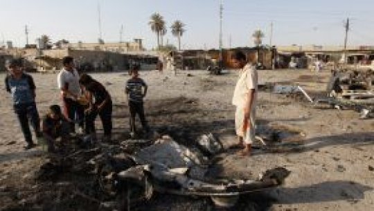 Val de atentate sinucigaşe în Irak