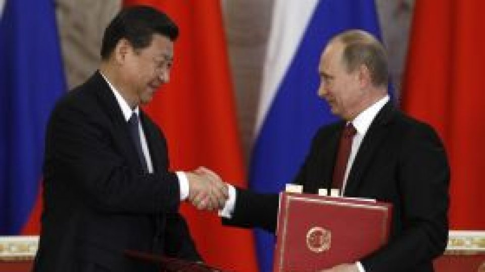 Rusia şi China au semnat un memorandum privind livrarea de gaze 