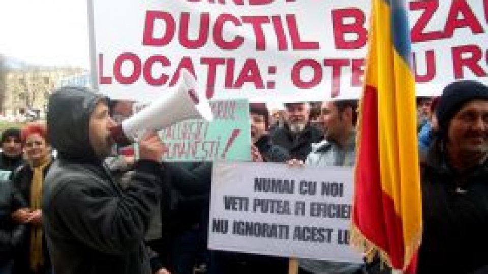 Proteste la Combinatul Oţelu Roşu