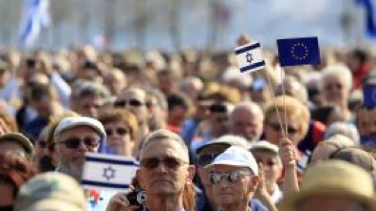 Marş în memoria victimelor Holocaustului în Ungaria