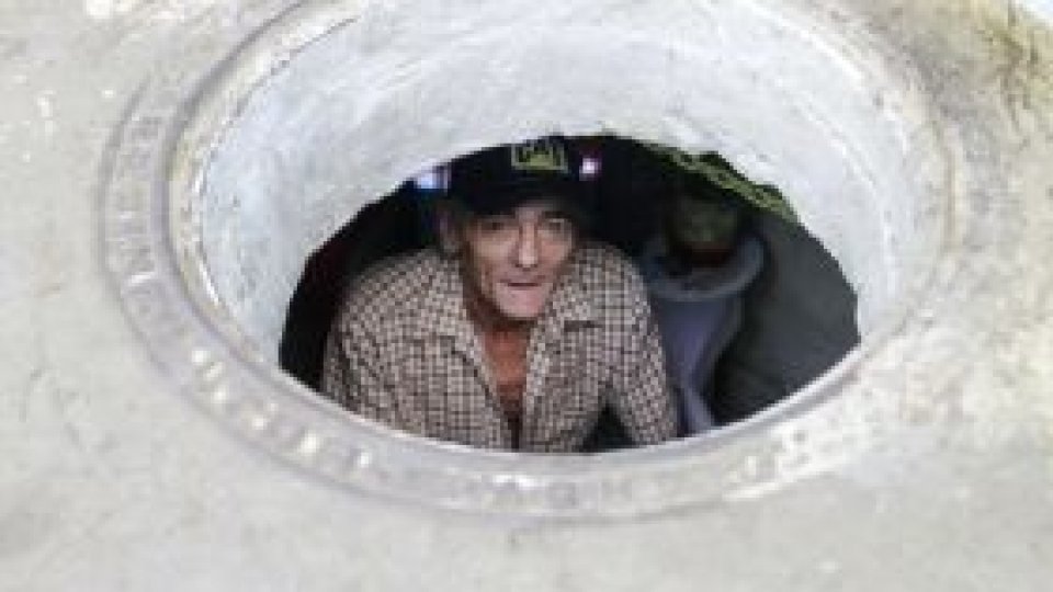 Razii în canalele din zona Gării de Nord din capitală