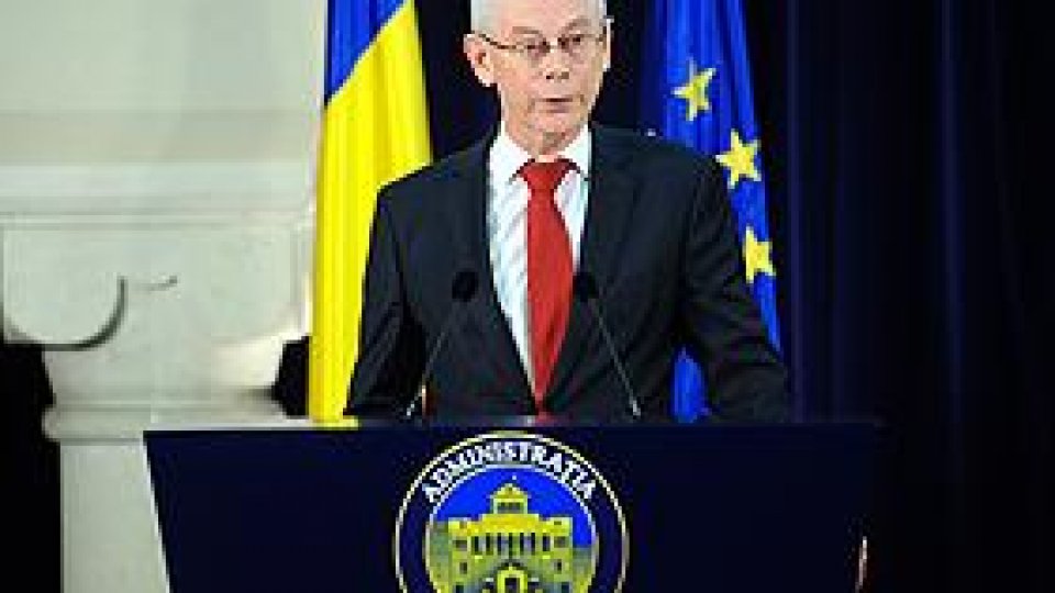Herman Van Rompuy "apreciază stabilitatea politică din România"