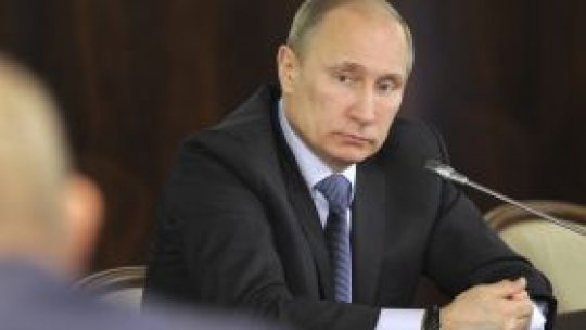 Vladimir Putin a răspuns ruşilor în tradiţionala "linie directă"