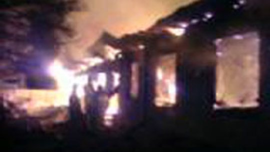 Incendiu la un spital psihiatric în apropiere de Moscova