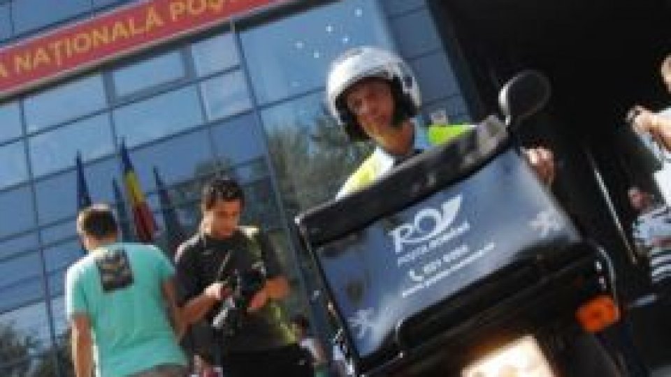 Protestul poştaşilor s-a extins şi în Cluj Napoca