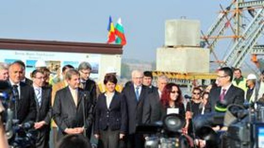 Podul Calafat -Vidin "va fi inaugurat pe 14 iunie"