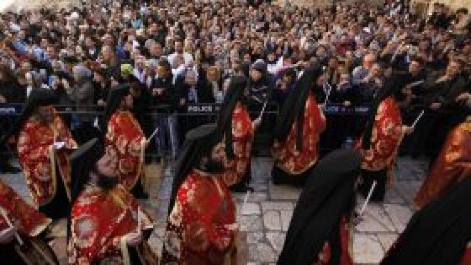 Procesiunea Sfintei Cruci de la Pretoriu până la Sfântul Mormânt