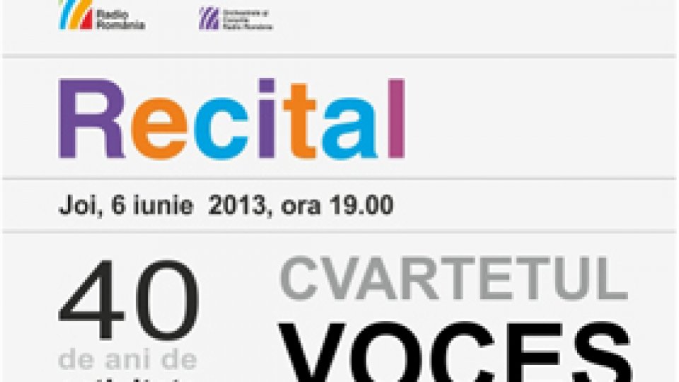 40 de ani de activitate sărbătoriţi de Voces la Sala Radio