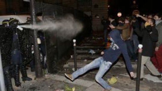 Proteste împotriva austerității în Franța