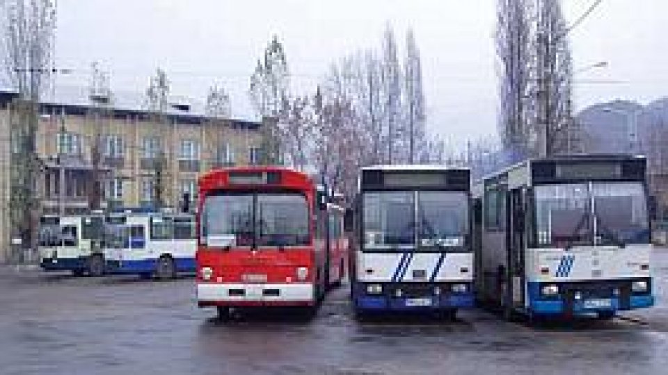 Grevă spontană la transportul public din Râmnicu Vâlcea