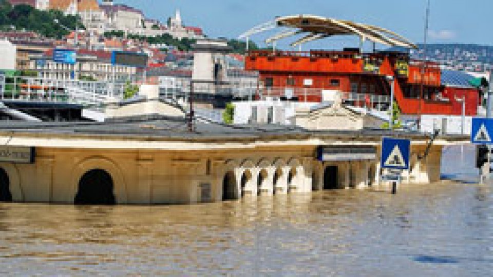 Inundaţiile din Ungaria "se apropie de final"