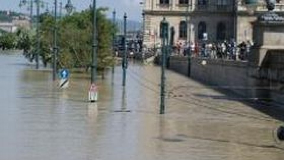 Dunărea, în scădere