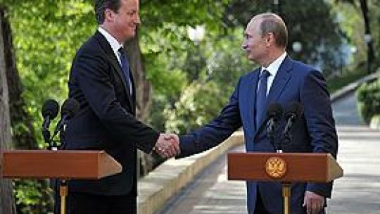 Discuţii ruso-britanice despre situaţia din Siria