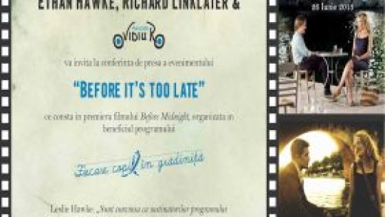 Ethan Hawke în România, ''Before it's too late''!