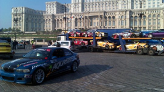 Festival de drift la Prejmer, în județul Brașov