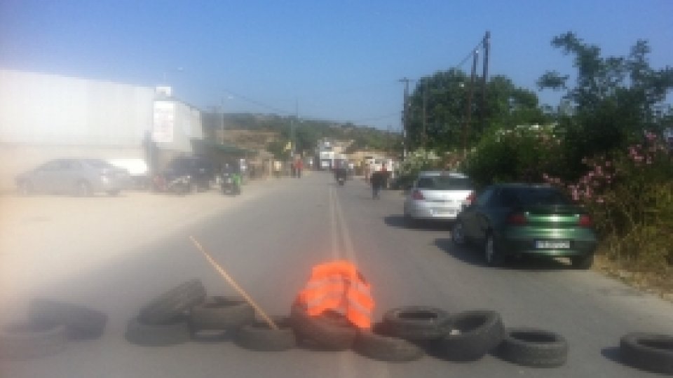Sute de turişti, blocaţi în peninsula grecească Halkidiki