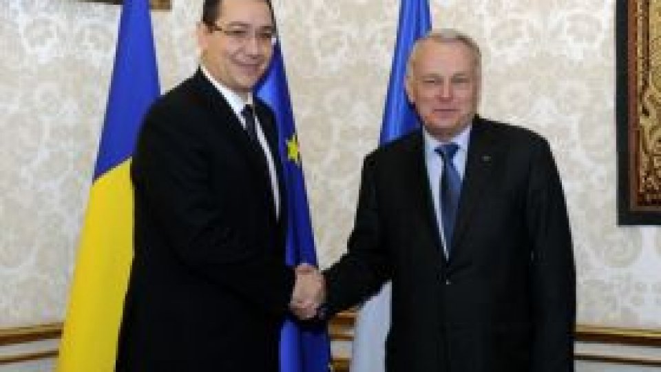 România "doreşte relansarea parteneriatului strategic cu Franţa"