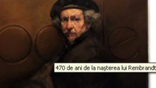 Rembrandt, omagiat de Google