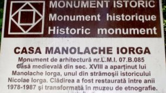 Casa Manolache Iorga, în paragină
