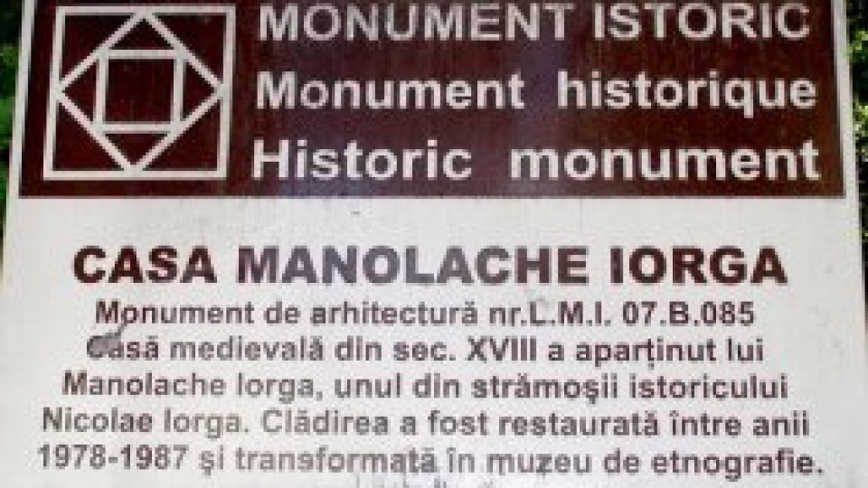 Casa Manolache Iorga, în paragină