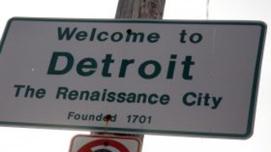 Oraşul american Detroit "s-a declarat falimentar"